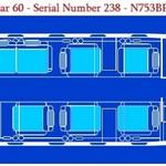 Silver Hawk Aviation, LLC - Lear 60 - Serial Number 238 - N753BP